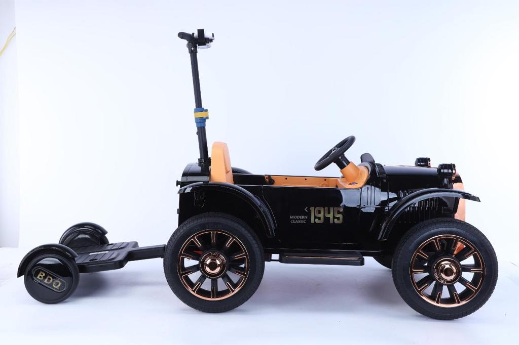 Pedal Push Car Black 8116 - Colorland Toys