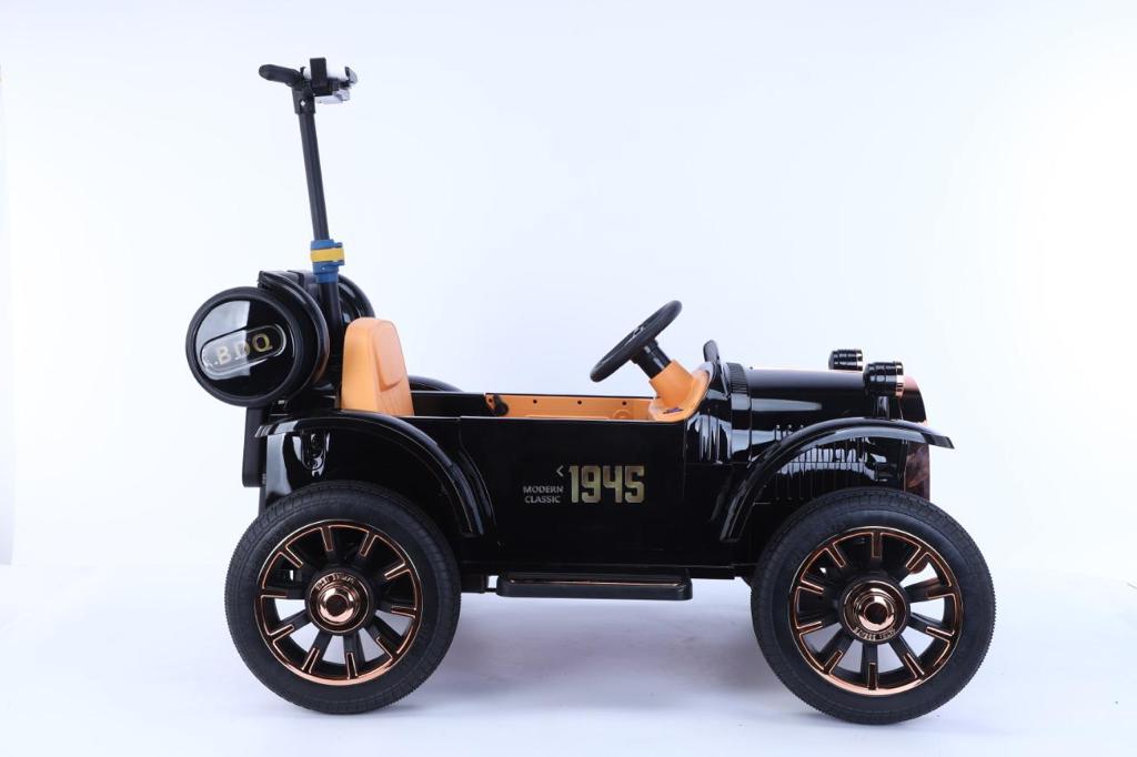 Pedal Push Car Black 8116 - Colorland Toys