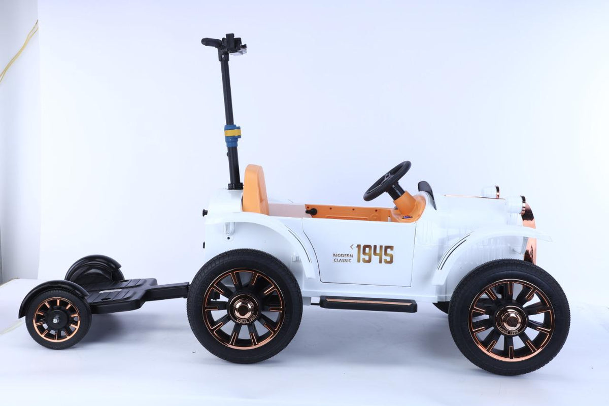 Pedal Push Car White 8116 — image 3