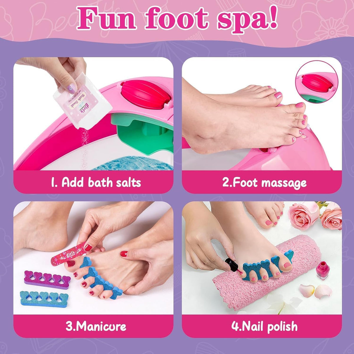 Pedicure Spa Set MBK-390A — image 3