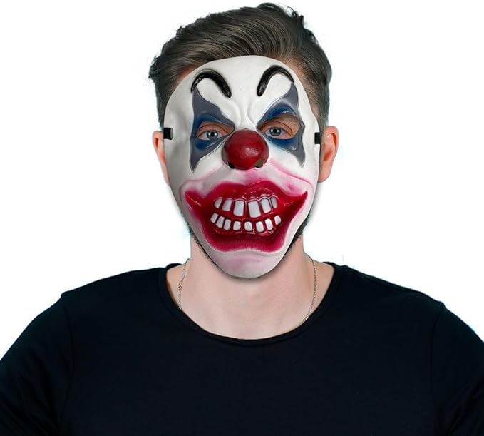 Pennywise Killer Klowns Creepy Clown Mask 349444 - Colorland Toys
