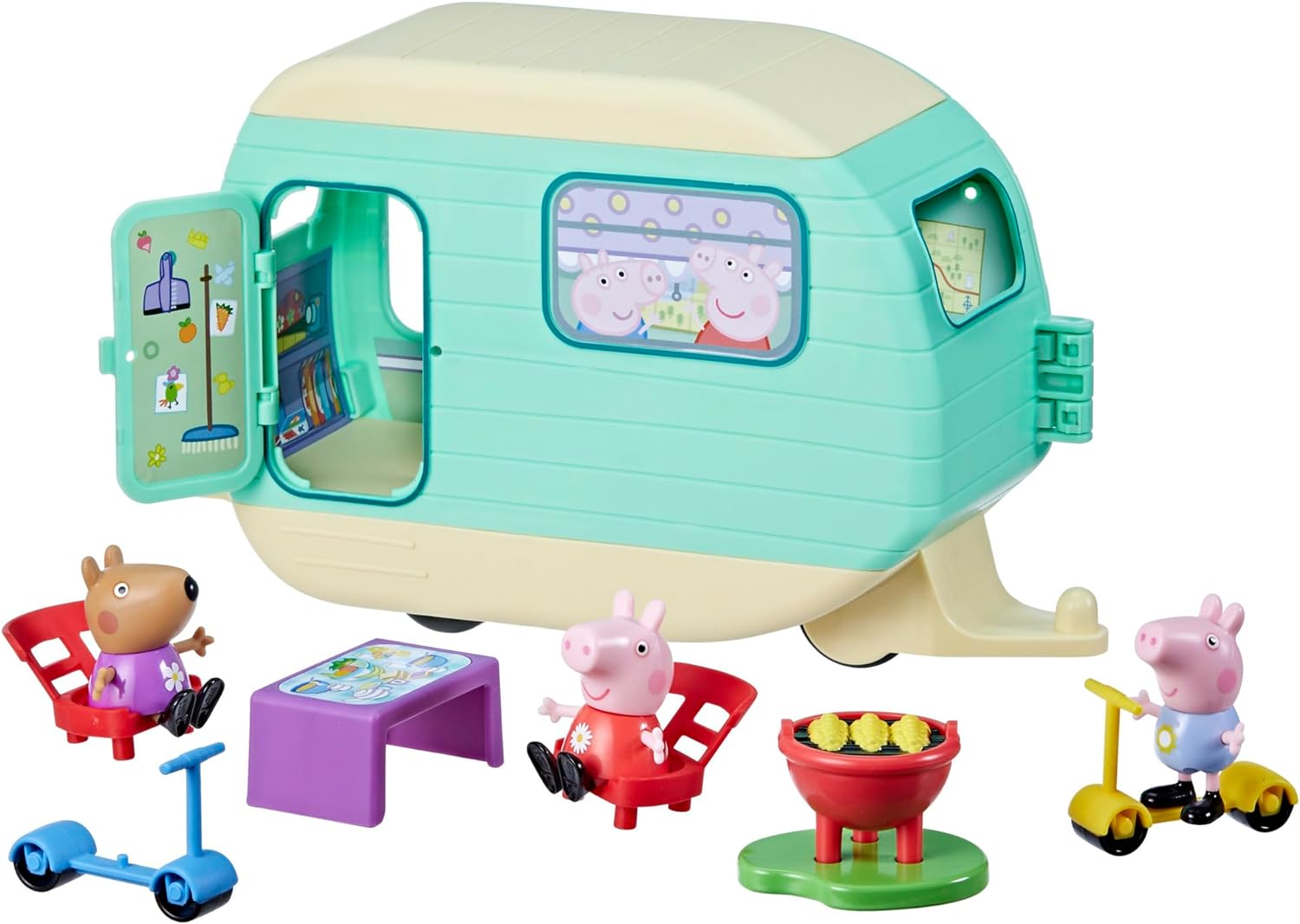 Peppa Pig Caravan Playset F8863 - Colorland Toys