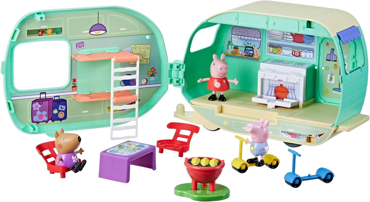 Peppa Pig Caravan Playset F8863 - Colorland Toys