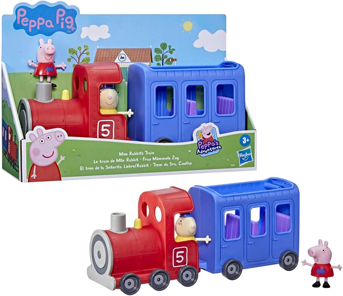 Peppa Pig Miss Rabbits Train F3630 - Colorland Toys
