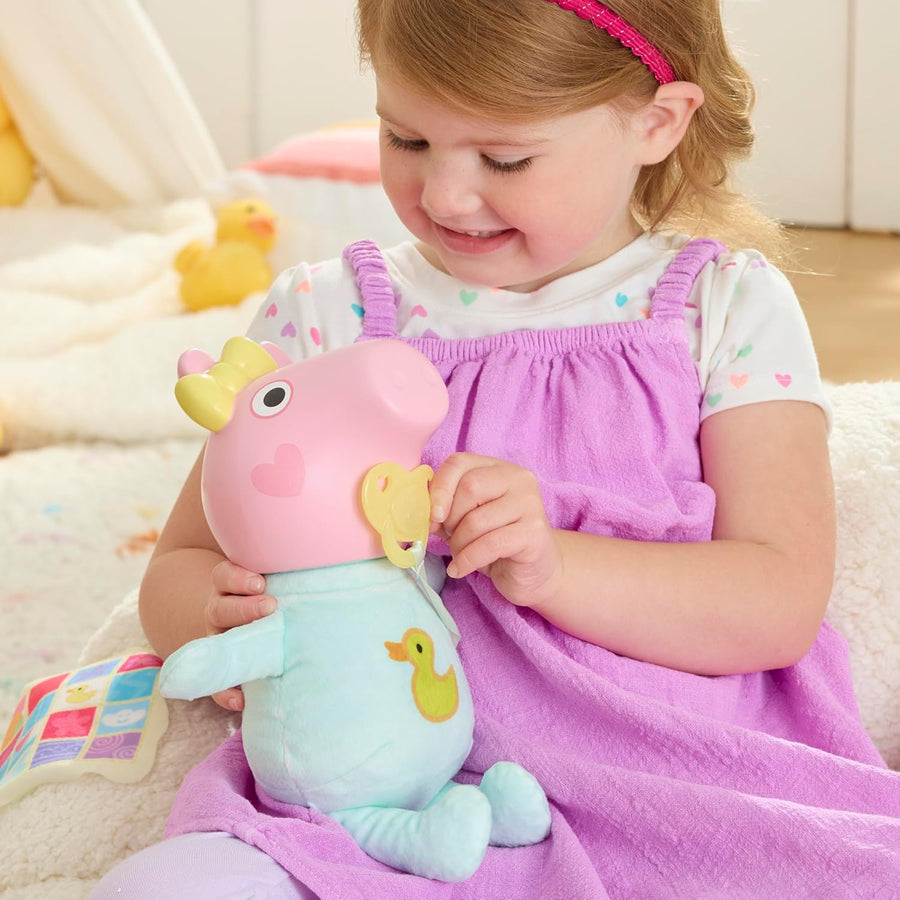 Peppa Pig Oinks and Snuggles Evie Interactive Baby Doll G1637 — image 9