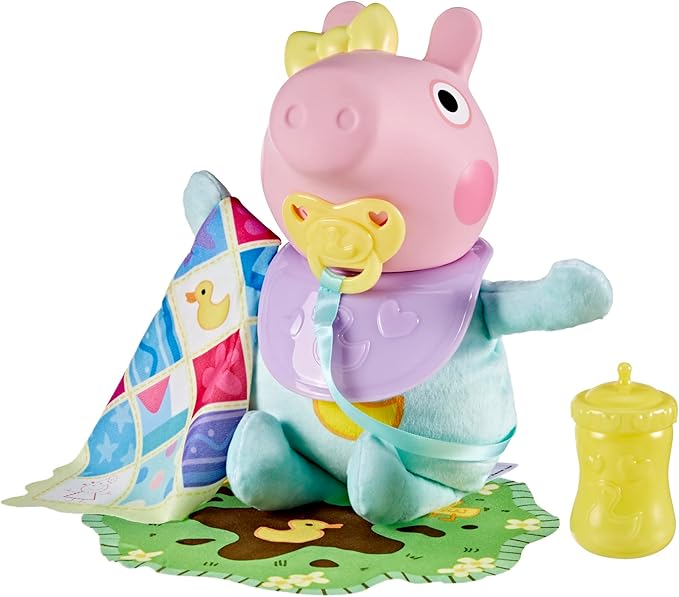 Peppa Pig Oinks and Snuggles Evie Interactive Baby Doll G1637 — image 1