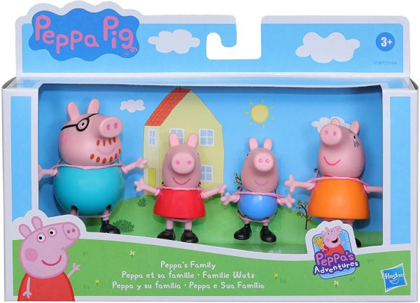 Peppa Pig Peppa's Family 4pack F2190 - Colorland Toys