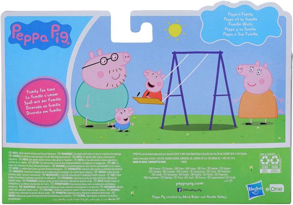 Peppa Pig Peppa's Family 4pack F2190 - Colorland Toys
