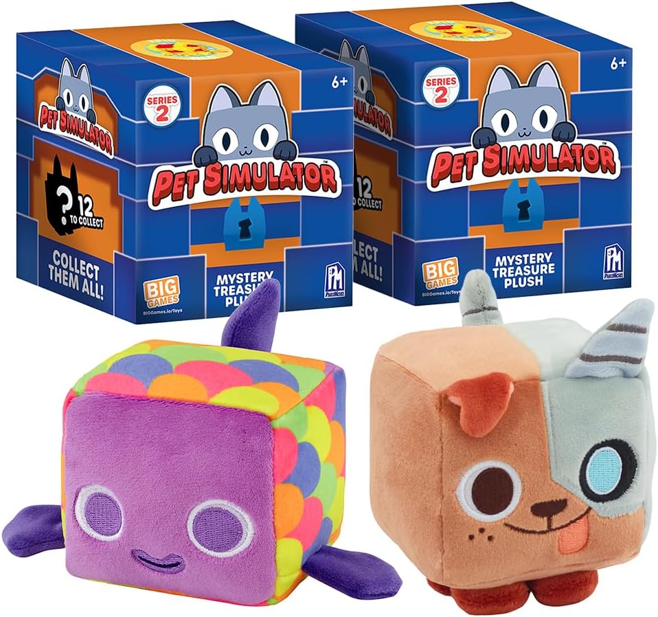 Pet Simulator Series 2 Mystery Treasure Plush CP1830 - Colorland Toys