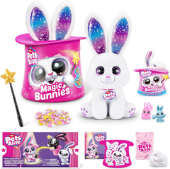 Pets Alive Magic Bunny Surprise Candy Robotic Bunny White 9549B - Colorland Toys