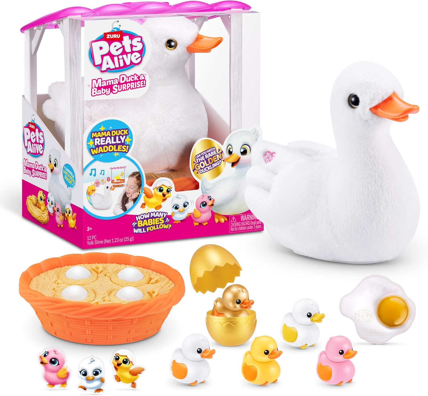 Pets Alive Mama Duck & Baby Surprise 9548 - Colorland Toys