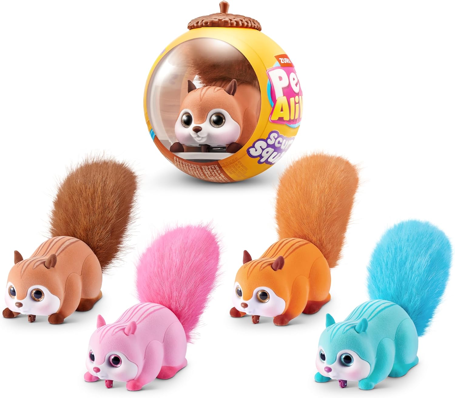 Pets Alive Running Squirrel Capsule 9565GQ1 - Colorland Toys