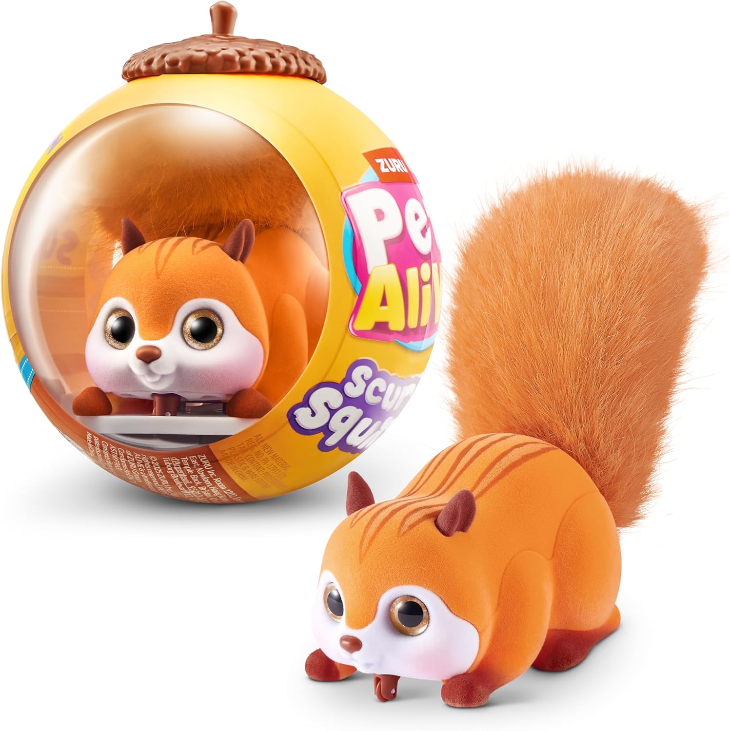 Pets Alive Running Squirrel Capsule 9565GQ1 - Colorland Toys