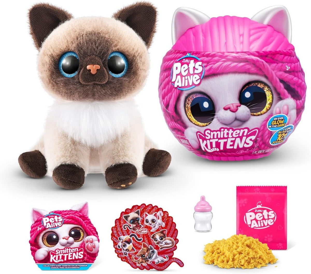 مفاجأة قطة محشوة بـ Pets Alive Smitten رقم 9541 — image 1