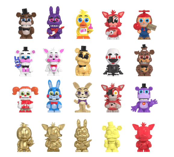 Phatmojo FNAF Grab N Go Bundle Classic Remix Fuzzy Finish BN1342 — image 2