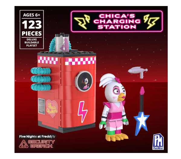 Phatmojo FNAF Single Buildable Chica CS1303 - Colorland Toys