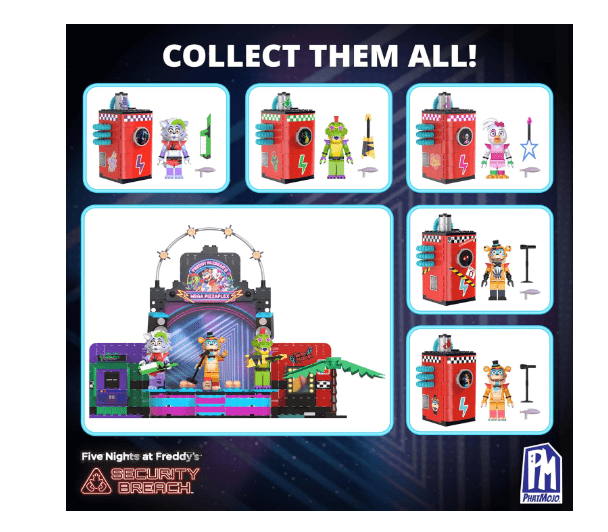 Phatmojo FNAF Single Buildable Chica CS1303 - Colorland Toys