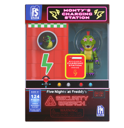 Phatmojo FNAF Single Buildable Monty CS1304 - Colorland Toys