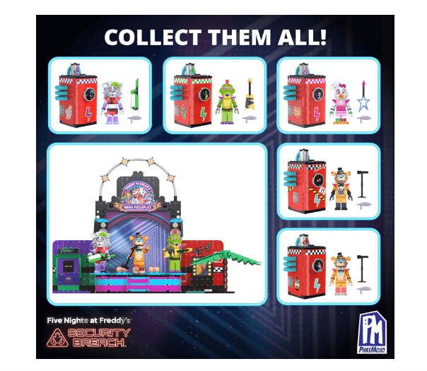 Phatmojo FNAF Single Buildable Roxanne CS1305 - Colorland Toys