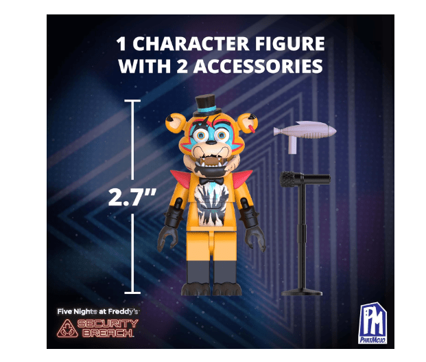 Phatmojo FNAF Single Buildable Shattered Freddy CS1306 - Colorland Toys