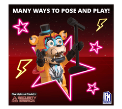 Phatmojo FNAF Single Buildable Shattered Freddy CS1306 - Colorland Toys