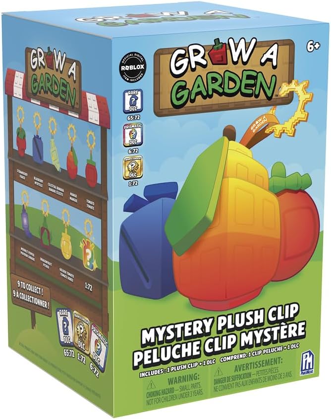 Phatmojo Grow A Garden Plush Clip-On Collectible Toy