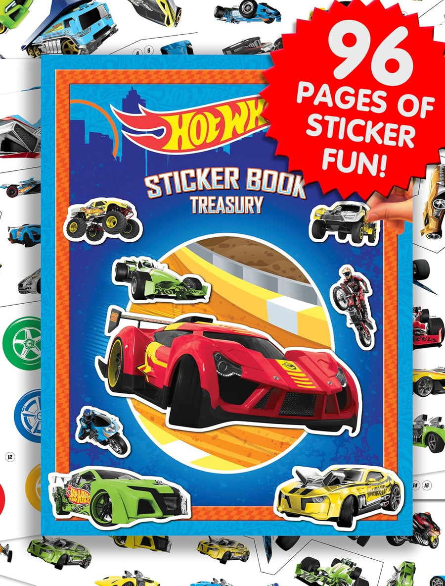 Phidal Hot Wheels Sticker Book Treasury 2764324715 — image 1