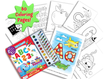 Phidal Preschool ABC/123 Deluxe Poster Paint and Color 2764354762