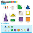 Picasso Magnetic Bricks & Tiles 63-Pcs PTL63