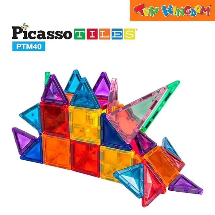 Picasso Magnetic Building Blocks Mini Diamond Series-Building 40-Pcs PTM40 — image 2