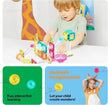 Picasso Magnetic Building Blocks Mini Diamond Series-Run Track 45-Pcs PTMG45