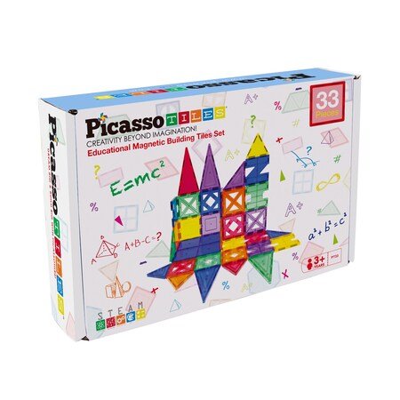 Picasso Magnetic Educational Building Set 33-Pcs PT33 — image 1
