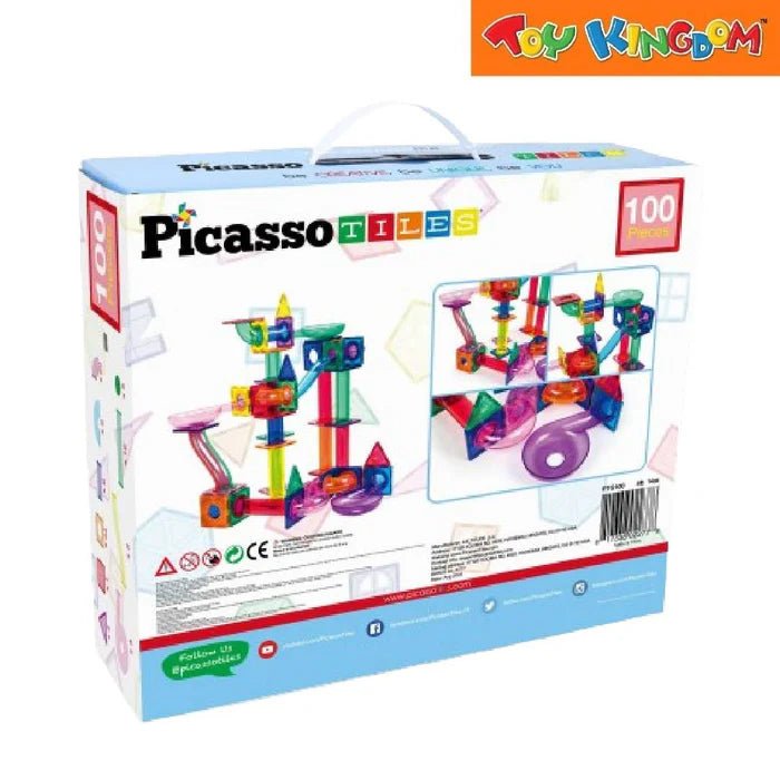 Picasso Magnetic Marble Run 100 - Pcs PTG100 - Colorland Toys