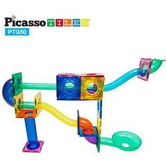 Picasso Magnetic Marble Run 50 - Pcs PTG50 - Colorland Toys