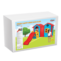 Pilsan Double Happy House Blue/Red 06433 - Colorland Toys