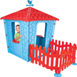 Pilsan Stone House and Fence Blue/Red 06443