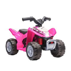 Kids Quad Bike Pink 6V JC913