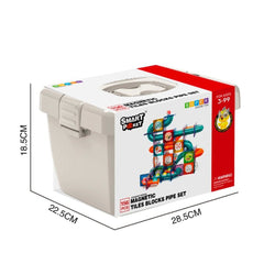 Pipe Color Window Magnetic Sheet Set 156 Pieces - Colorland Toys