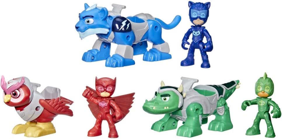 PJ Masks Animal Power Hero Animal Trio 3in F5201 - Colorland Toys