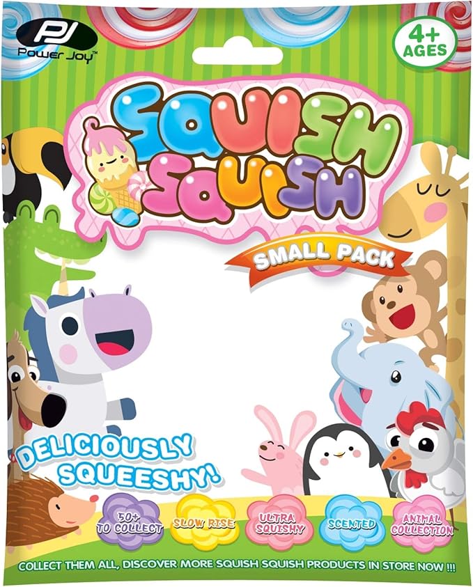 PJoy Squish Squish Animal Small Pack Asst B139 — image 1