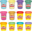 Play-Doh 12 Pack Celebration Compound with Confetti & Metallic Shine