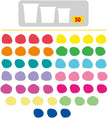 Play-Doh 50 Pack Rainbow Favors, Mini Cans, 13 Colors, Party Supplies