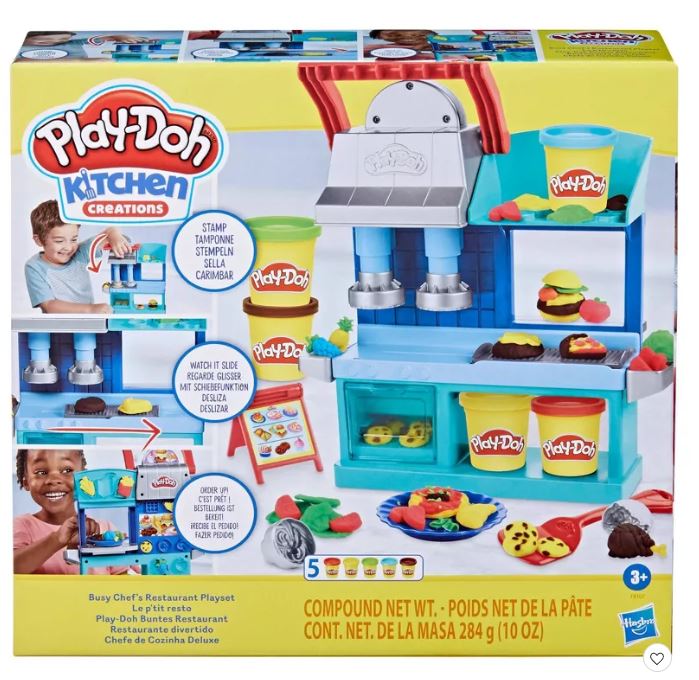 Play-Doh Busy Chefs Restaurant Playset F8107 — image 1