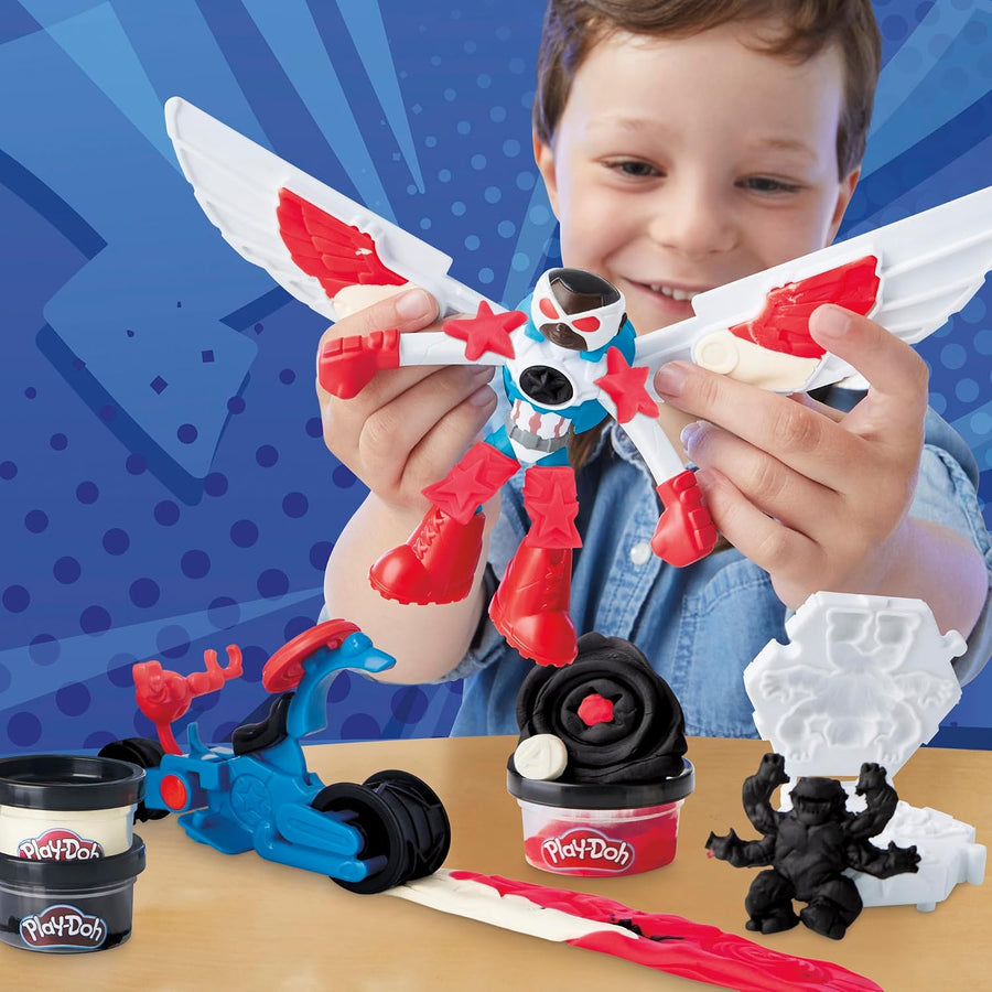 Play-Doh Captain America Moto-Slicer G0555 — image 7