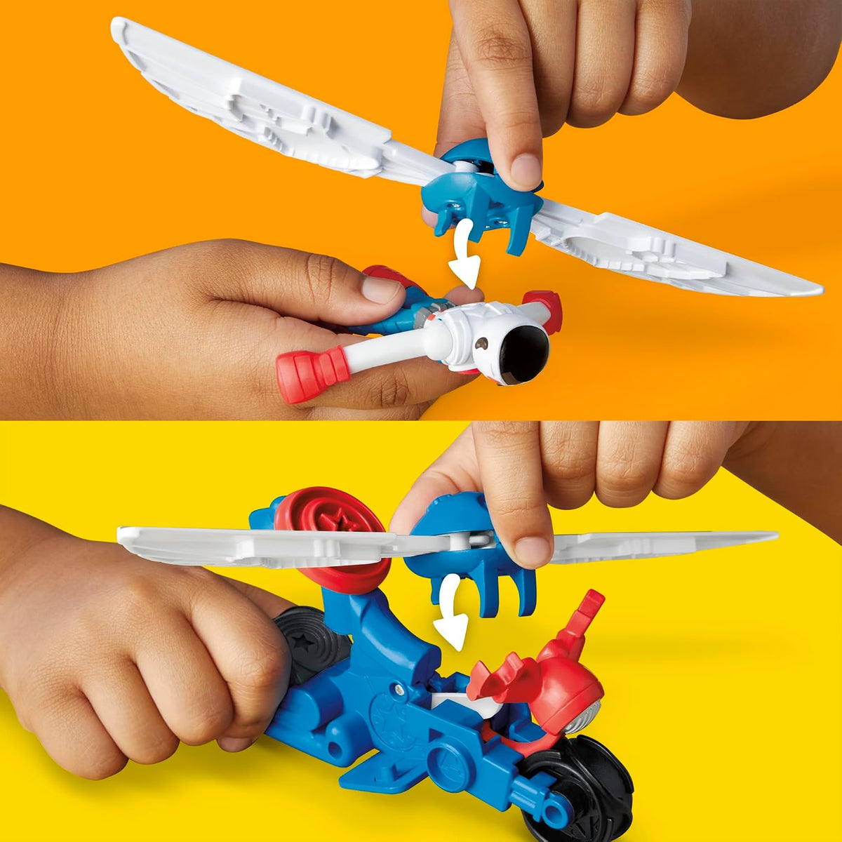 Play-Doh Captain America Moto-Slicer G0555 — image 5