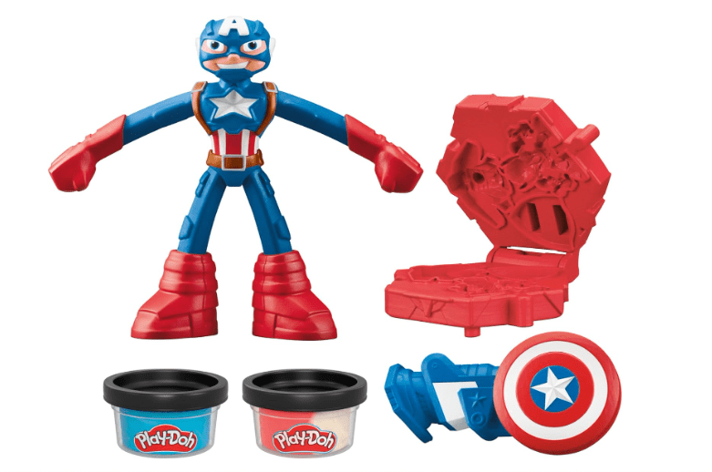 Play - Doh Captain America Stamping Shield G0056 - Colorland Toys