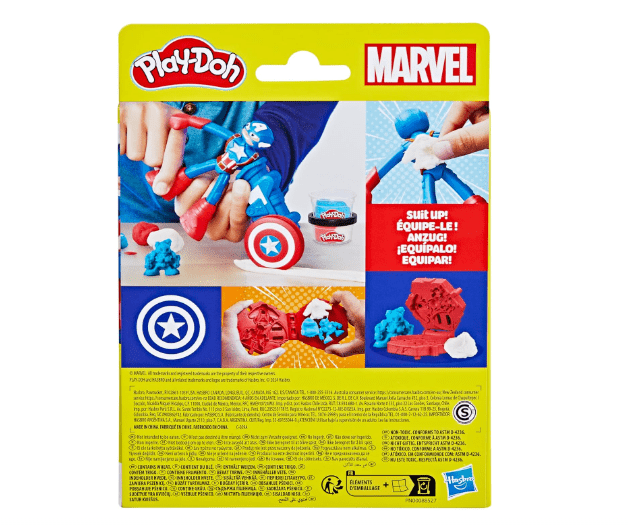 Play-Doh Captain America Stamping Shield G0056 — image 4