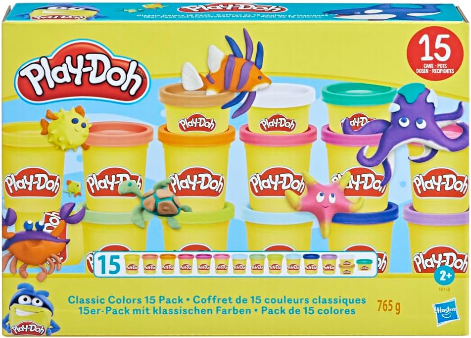 Play - Doh Classic Color 15 - Pack F8150 - Colorland Toys