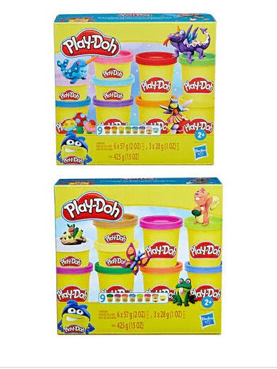 Play - Doh Colorful Compound 9 - pack F7965/F7369 - Colorland Toys