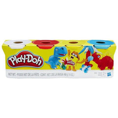 Play - Doh Dough Compound 4 Pack Basic Color B5517 - Colorland Toys